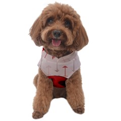 Valentine Day Heart Love Logo Dog Sweater by artworkshop