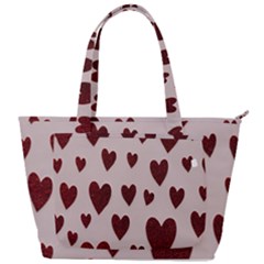 Valentine Day Heart Love Pattern Back Pocket Shoulder Bag  by artworkshop