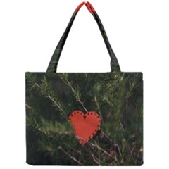 Valentine Day Heart Love Mini Tote Bag by artworkshop