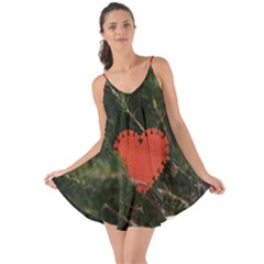 Valentine Day Heart Love Love The Sun Cover Up by artworkshop