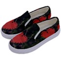 Valentine Day Heart Love Kids  Canvas Slip Ons View2