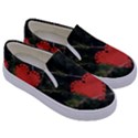 Valentine Day Heart Love Kids  Canvas Slip Ons View3