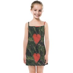 Valentine Day Heart Love Kids  Summer Sun Dress by artworkshop