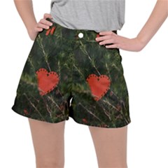 Valentine Day Heart Love Ripstop Shorts by artworkshop