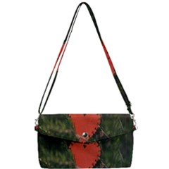 Valentine Day Heart Love Removable Strap Clutch Bag by artworkshop