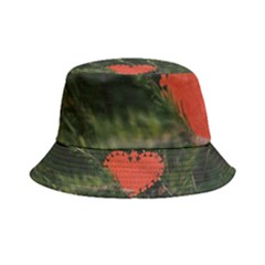 Valentine Day Heart Love Inside Out Bucket Hat by artworkshop