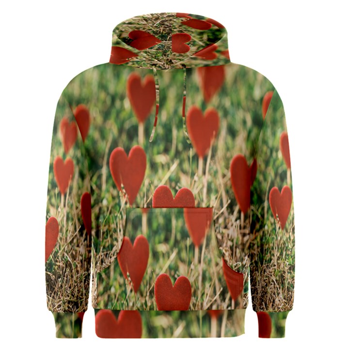 Valentine Day Heart Pattern Love Men s Core Hoodie