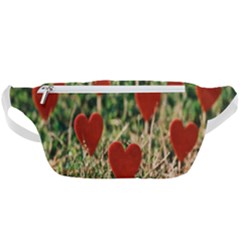 Valentine Day Heart Pattern Love Waist Bag  by artworkshop