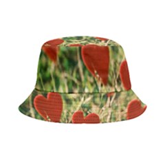 Valentine Day Heart Pattern Love Bucket Hat by artworkshop