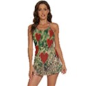 Valentine Day Heart Pattern Love 2-in-1 Flare Activity Dress View1