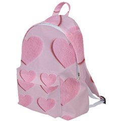 Valentine Day Heart Pattern Pink The Plain Backpack by artworkshop