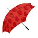 Valentine Day Heart Pattern  Straight Umbrellas View2