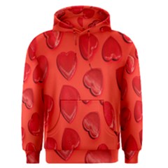 Valentine Day Heart Pattern  Men s Core Hoodie by artworkshop