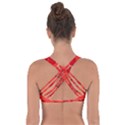 Valentine Day Heart Pattern  Got No Strings Sports Bra View2