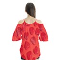 Valentine Day Heart Pattern  Flutter Tees View2