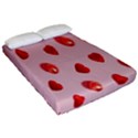 Valentine Day Heart Pattern Fitted Sheet (Queen Size) View2