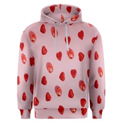 Valentine Day Heart Pattern Men s Overhead Hoodie by artworkshop