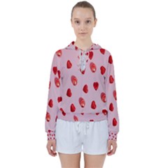 Valentine Day Heart Pattern Women s Tie Up Sweat