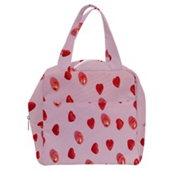 Valentine Day Heart Pattern Boxy Hand Bag by artworkshop