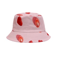 Valentine Day Heart Pattern Bucket Hat by artworkshop