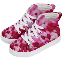 Valentine Day Heart Symbol Capsule Kids  Hi-top Skate Sneakers by artworkshop