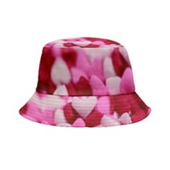 Valentine Day Heart Symbol Capsule Bucket Hat by artworkshop