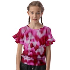 Valentine Day Heart Symbol Capsule Kids  Cut Out Flutter Sleeves by artworkshop