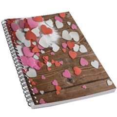 Valentine Day Heart Wallpaper 5 5  X 8 5  Notebook by artworkshop