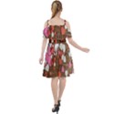 Valentine Day Heart Wallpaper Cut Out Shoulders Chiffon Dress View2