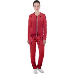 Valentine Day Logo Heart Ribbon Casual Jacket And Pants Set by artworkshop