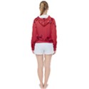 Valentine Day Logo Heart Ribbon Women s Tie Up Sweat View2