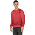 Valentine Day Logo Heart Ribbon Men s Fleece Sweatshirt View2