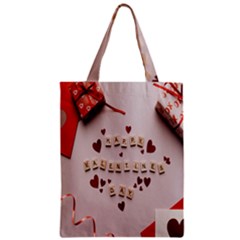 Valentine Gift Box Zipper Classic Tote Bag by artworkshop