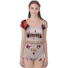 Valentine Gift Box Boyleg Leotard  by artworkshop