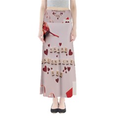 Valentine Gift Box Full Length Maxi Skirt by artworkshop