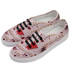 Valentine Gift Box Women s Classic Low Top Sneakers by artworkshop