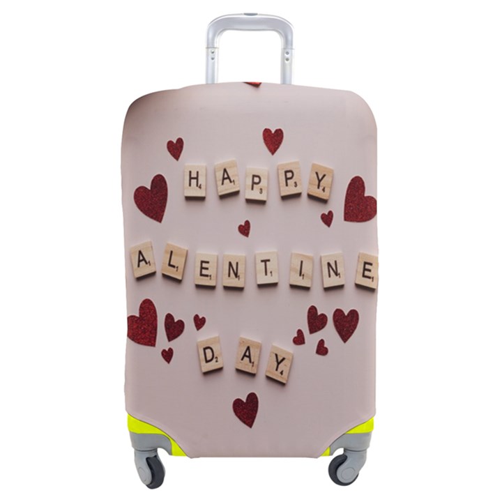 Valentine Gift Box Luggage Cover (Medium)