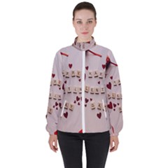 Valentine Gift Box Women s High Neck Windbreaker by artworkshop