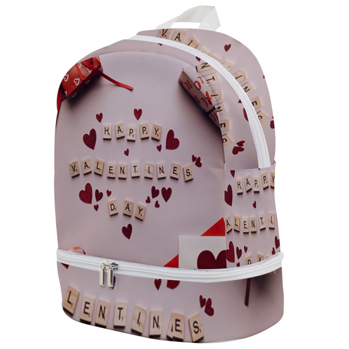 Valentine Gift Box Zip Bottom Backpack