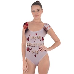 Valentine Gift Box Short Sleeve Leotard  by artworkshop