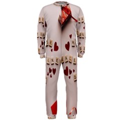 Valentine Gift Box Onepiece Jumpsuit (men) by artworkshop