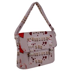 Valentine Gift Box Buckle Messenger Bag by artworkshop