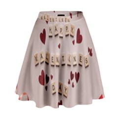 Valentine Gift Box High Waist Skirt by artworkshop