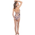 Valentine Gift Box Halter Front Plunge Swimsuit View2