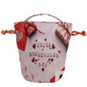 Valentine Gift Box Drawstring Bucket Bag View2