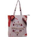 Valentine Gift Box Double Zip Up Tote Bag View1