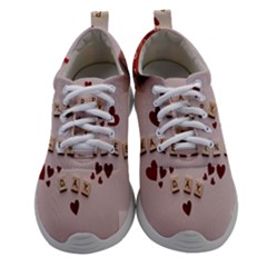 Valentine Gift Box Women Athletic Shoes by artworkshop