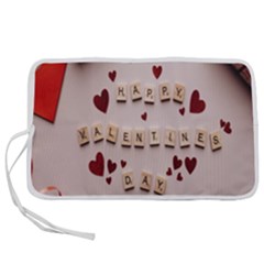 Valentine Gift Box Pen Storage Case (m) by artworkshop