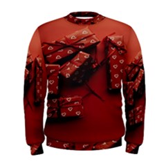 Valentines Gift Men s Sweatshirt by artworkshop