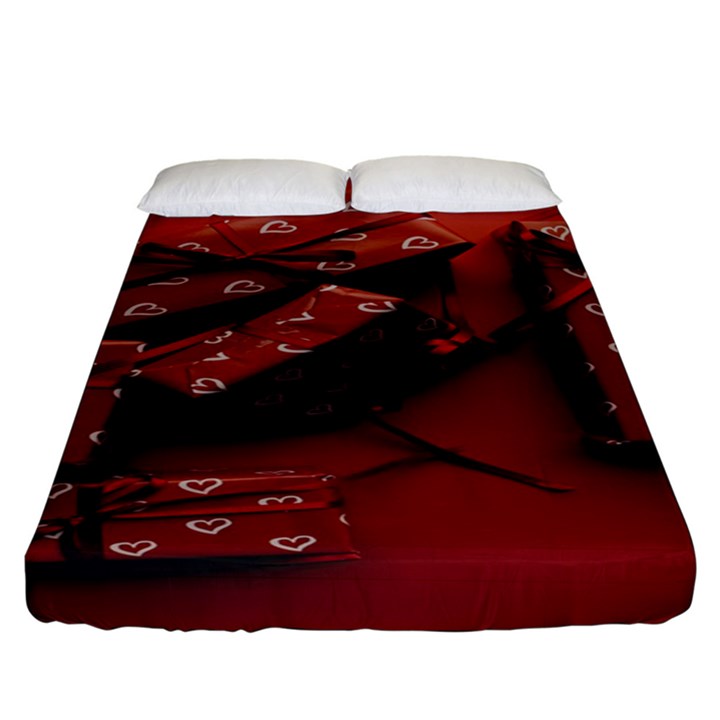 Valentines Gift Fitted Sheet (King Size)